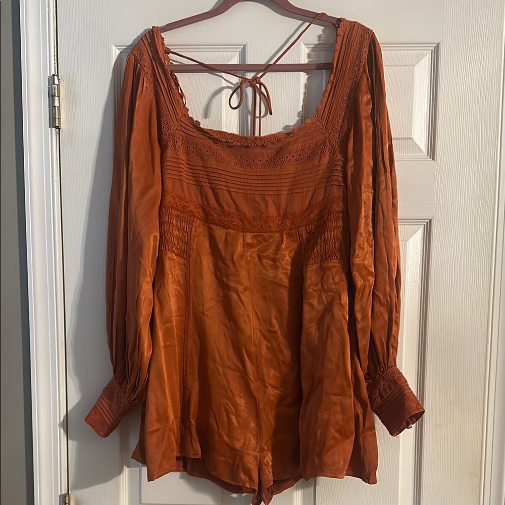 Free People Smocked romper